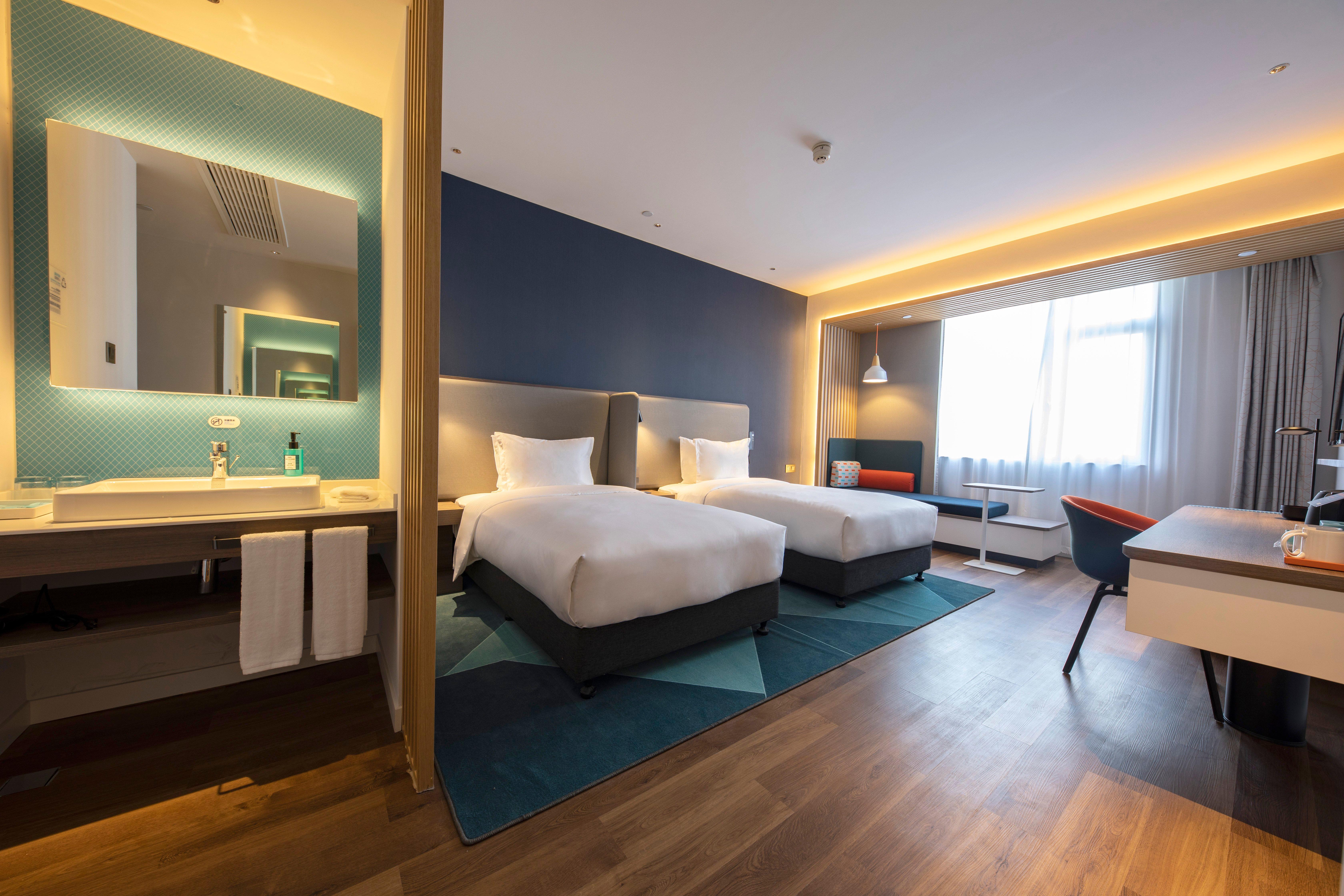 Holiday Inn Express Shanghai Jiading New City By Ihg Xangai Exterior foto
