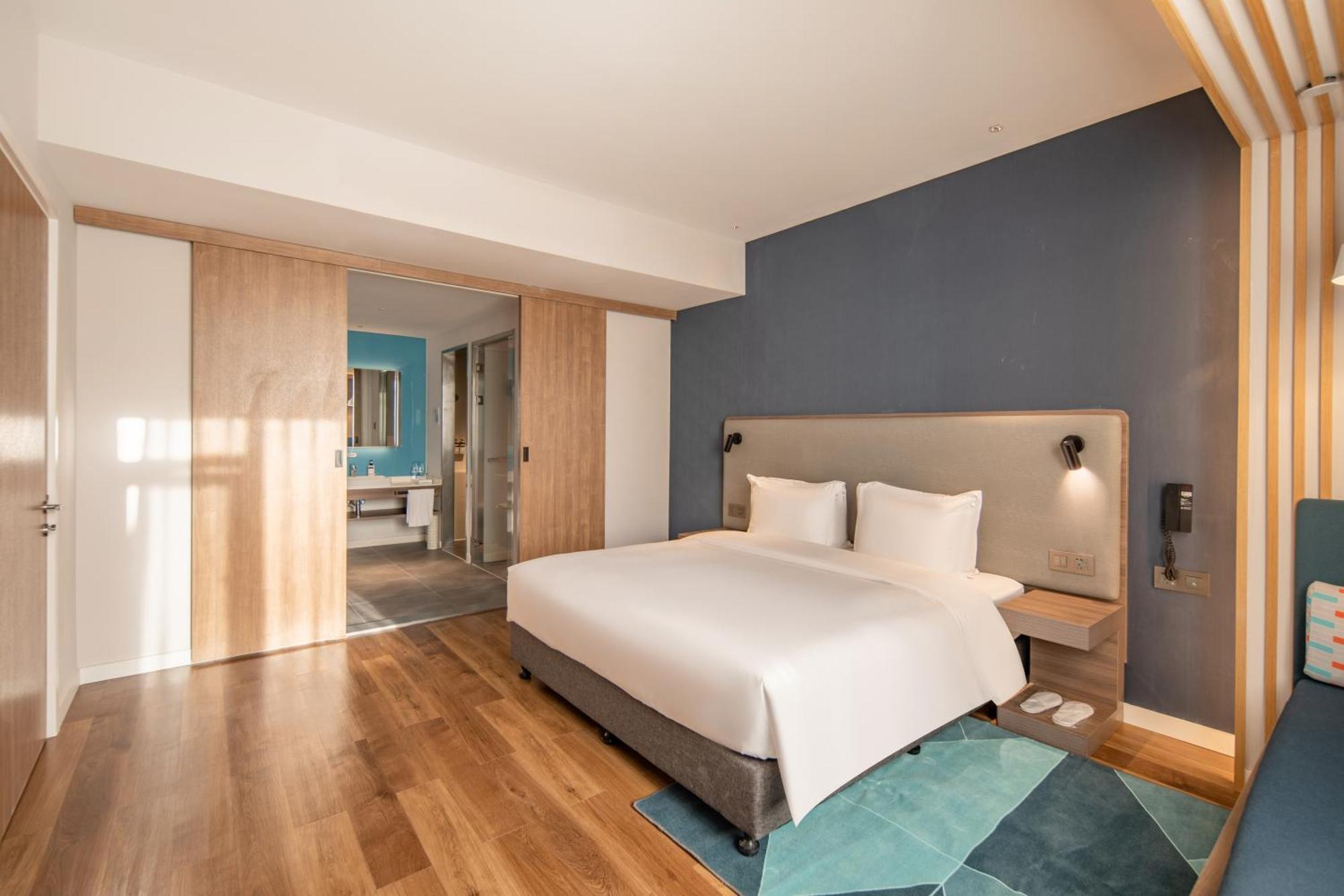 Holiday Inn Express Shanghai Jiading New City By Ihg Xangai Exterior foto