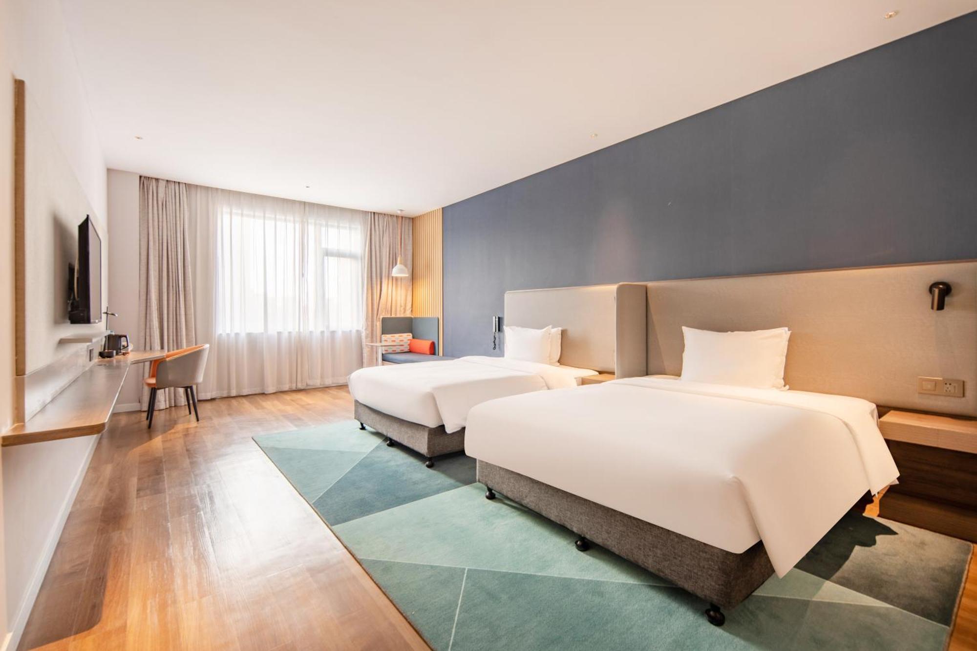 Holiday Inn Express Shanghai Jiading New City By Ihg Xangai Exterior foto